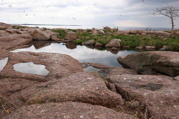 river in the mountains