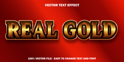 Download Real 3d Gold Editable Text Effect Luxury Font Style