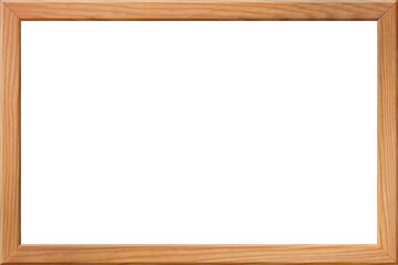 木目が美しい木製の額縁