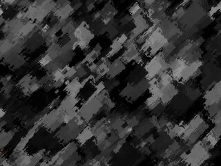 grunge texture. Black and white background wall. Digital art illustration