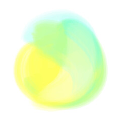 Watercolor spot. Colored aquarelle blotch on isolated background. Backdrop for design. Greeting card. Art creation. Doodle for inscriptions. Watercolour splotch. Bright blur stain. Abstract background