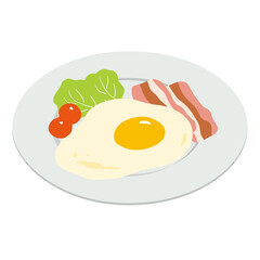 ベーコンエッグ