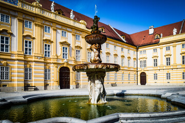 Fototapeta premium メルク寺院の情景