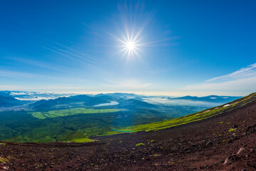 Fuji Mountain in Japan