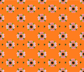 flower pattern vector contemporary modern style Flower Pattern Design vector backgrounds for fabrics and more.