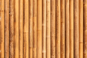 Brown old Bamboo fence texture and background seamless