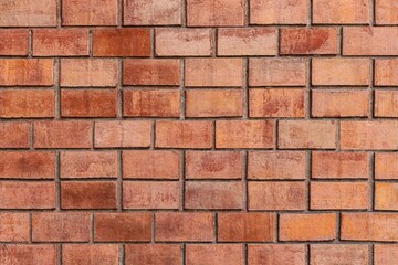Modern brown brick wall texture for background