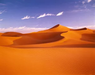 Photo sur Plexiglas Orange L& 39 Afrique, le Sahara, les dunes de sable, l& 39 Afrique du Nord, désert, dunes, dune, sable, nature, chaleur, sécheresse, aridité, dunescape, paysage, solitude, stérilité, désert, structure,