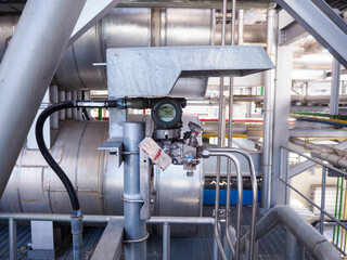 Pressure transmitter for apply  in industry zone at Combined-Cycle Co-Generation Power Plant.