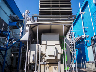 Generator of gas turbine systems in combine cycle recover power plant.