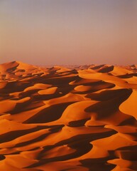 Fototapeta na wymiar sahara, great western erg, sand dunes, 