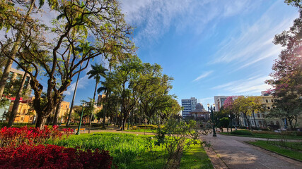 Obraz premium Praça da Liberdade em Belo Horizonte, MG.