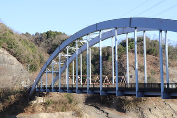 鉄橋　古い　風景　景色
