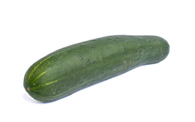 cucumber isolated on white background	