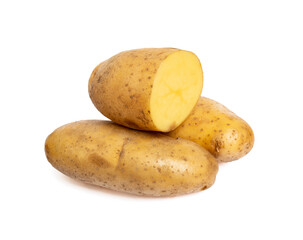 potato isolated on white background