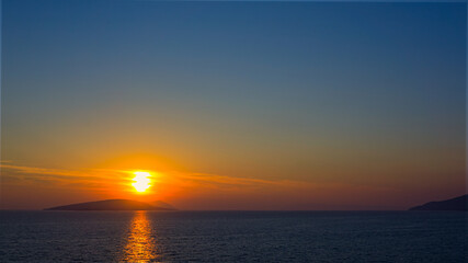 sunset over the sea, Croatia, Hvar © Krystian