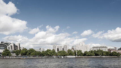 Naklejka premium panorama of the city