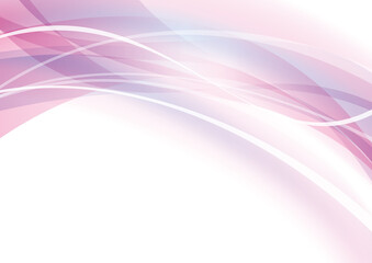 ピンク系ウェーブの背景