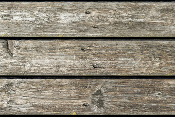 Old weathered wooden planks