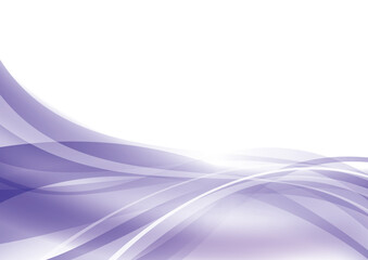 紫のウェーブ抽象背景
