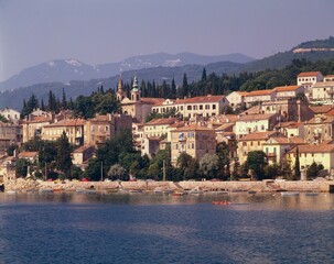 croatia, istria, volosko (suburb of, opatija) with the ucka mountains, 49204, 