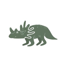 Dinosaurs set of children's pictures illustration hand drawn print cute animals ancient world. Doodle sketch color images pterodaktel diplodocus 