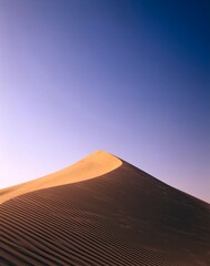 Fototapeta na wymiar north africa, sahara, sand dune, africa, desert, erg, dune, sand, desert sand, ripple marks, ripple furrows, dunes, nature, heat, drought, aridity, landscape, structure, 