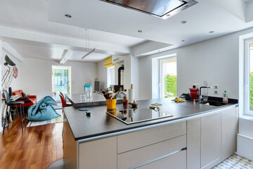 modern kitchen interior