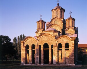 kosovo, pristina, gracanica monastery church, serbia, monastery, church, religion, building, architecture, culture, sight, founded 1315, serbian orthodox, cross-domed church, gracanica monastery, 
