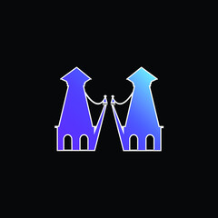 Antioquia Bridge Silhouette