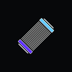 Air Filter blue gradient vector icon