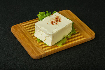 Greek traditional soft feta cheese