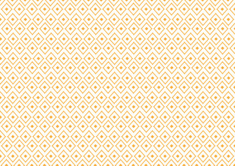 color seamless geometric pattern with orange background vector illustration