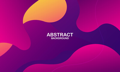 Colorful geometric background. Liquid color background design. Fluid shapes composition. Eps10 vector