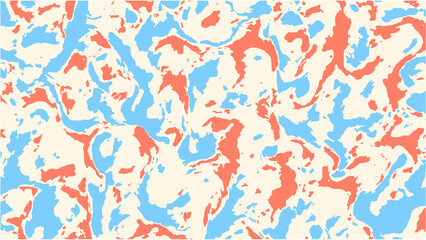 Abstract vector grunge background. Chaotic color shapes with uneven edges.