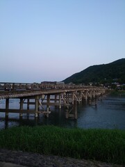 bridge over the river