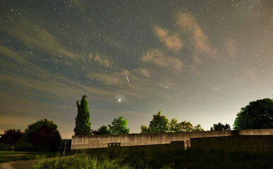 Paisaje Nocturno en Villayerno Morquillas Burgos