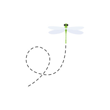 green dragonfly flying white background clip art preview