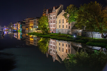 Fototapeta na wymiar Opole by night- 