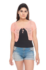 Young Indian woman lifestyle wearing casual wear