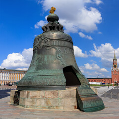 Tsar Bell in Moscow Kremlin, Russia