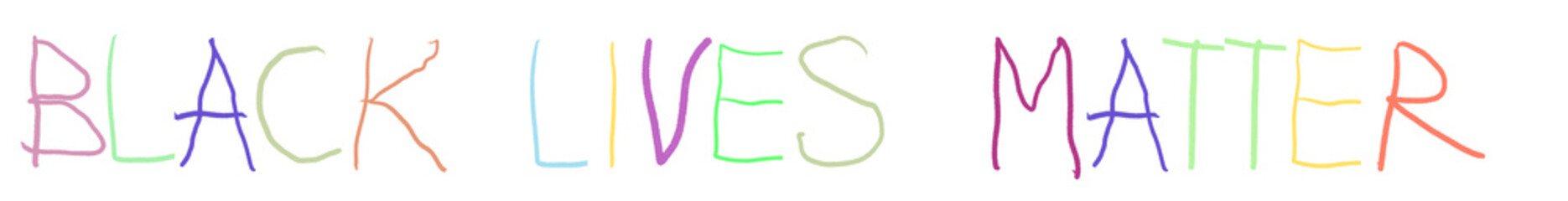 Black women protest with the message Black Lives Matter .