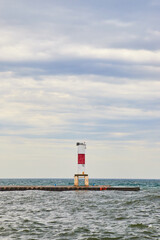 Pier on Lake Michigan