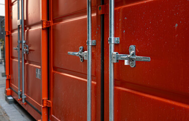 verschlossener Container