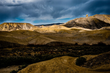 Obraz premium landscape with sky and clouds