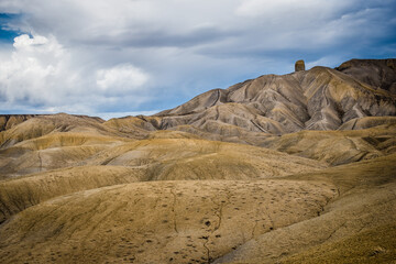 landscape with sky and clouds