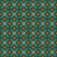 cacao beans seamless pattern