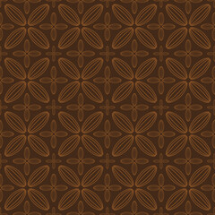 cacao beans seamless pattern