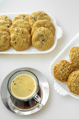 Chocolate Chip Cookies and Oatmeal Cream Pies