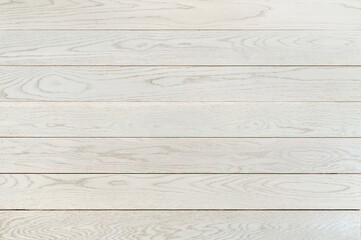 Fototapeta premium Flatlay or top view a table white wood pattern natural material texture and surface background, Teakwood, Tectona grandis, Suitable for creative graphic design.